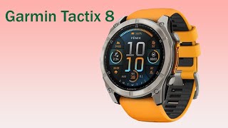 Garmin Tactix 8 The GameChanger in Outdoor Wearables [upl. by Godewyn843]