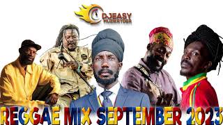 New Reggae Mix Sept 2023 SizzlaAgent SascoLucianoBusy SignalRichie SpiceFantan MojahEtanaAnth [upl. by Betteanne]