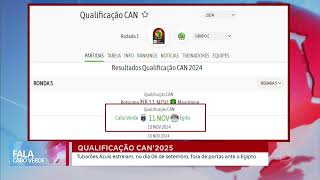 Qualificação CAN´2025  Fala Cavo Verde [upl. by Drape690]