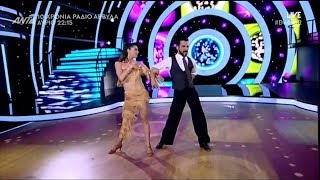 DWTS 6 12ο Live  Μυριέλλα Κουρεντή amp Τάσος Ρούσσος 2042018 [upl. by Llennoc]