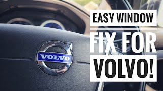 How to fix Faulty Windows in Your Volvo  Window Reprogramming [upl. by Seek]