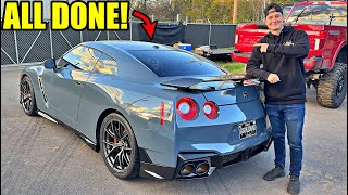 Rebuilding A Wrecked 2024 Nissan GTR Part 8 [upl. by Ynnel]