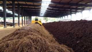 Windrow composting of Biosolids [upl. by Aneelahs740]