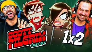 SCOTT PILGRIM TAKES OFF Episode 2 REACTION 1x2 Breakdown amp Review  Netflix Anime Series [upl. by Yhtuv]