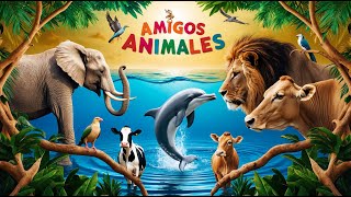 🐘🐬Amigos Animales🦁🦜 [upl. by Ytsihc]