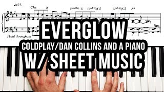 quotEverglowquot by Coldplay FREE SHEET MUSIC Download – Dan Collins and a Piano Transcription [upl. by Thurmond33]