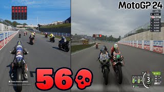 MotoGP 24  CARRIERA stagione 4  Sachsenring che rimonta ma che sfiga alla fine  EP 56 [upl. by Lalib]