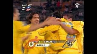 20041021 Lazio 1  Villarreal 1 Full Match 60fps  200405 UEFA Cup [upl. by Terrene517]