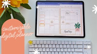 Customizable Digital Planner  2022 digital planner  goodnotes planner  Best digital plan [upl. by Curtis]