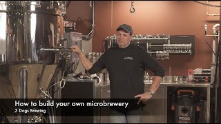 Steps for how to successfully start a microbrewery tap room 3 Dogs Brewing White Rock BC [upl. by Belvia]