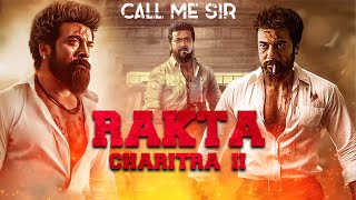 Suriya Latest Action Movie  Rakhta Charitra 2  Hindi Dubbed Full Movie [upl. by Carolyne]