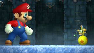 Giant Depot New Super Mario Bros Wii  Walkthrough  09 [upl. by Marciano]