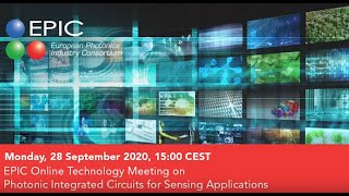 Nextgeneration of sensing systems driven by Photonic Integrated Circuits  Join 28 September 2020 [upl. by Aihtennek]