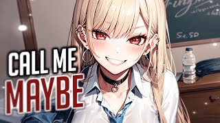 Nightcore  Call Me Maybe Rock Version Lyrics [upl. by Christiane]