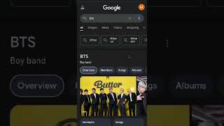 Google and chrome BTS trick working🤗 motivation BTS btsarmy [upl. by Milinda]