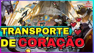 TUDO QUE VOCÊ PRECISA SABER SOBRE TRANSPORTE DE CORAÇÃOFACÇÃO  ALBION ONLINE [upl. by Suoirrad183]