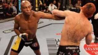 When Trash Talk Goes Wrong Anderson Silva vs Chris Leben [upl. by Oirramed]