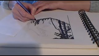 Rediff live  Dessin Baba Yaga dans la forêt  Whispering ASMR FR [upl. by Oribel721]