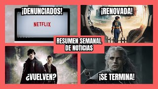 NETFLIX DENUNCIADA I ¿VUELVE SHERLOCK I MÁS FALLOUT E ¿INVINCIBLE I ADIÓS THE WITCHER I Noticias [upl. by Leda959]