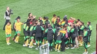 Jamaican National Anthem at FIFA Womens World Cup in Melbourne [upl. by Silevi]