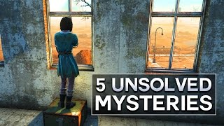 Fallout 4  5 Unsolved Mysteries [upl. by Tirrej]