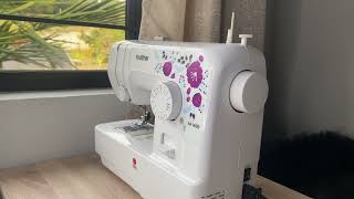 Quick way to thread a sewing machine  Brother JA1400 [upl. by Lehcin]