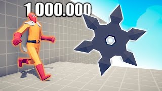 10000000 DAMAGE SENSEI vs UNITS  TABS  Totally Accurate Battle Simulator 2024 [upl. by Alaj]