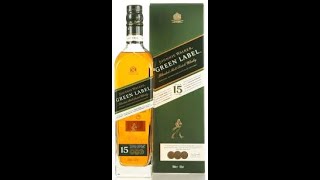 Johnnie Walker Green Label 15 yrs Review [upl. by Gannon]