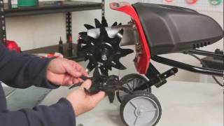 The TB154 E electric cultivator  How to set up your garden cultivator [upl. by Goltz]