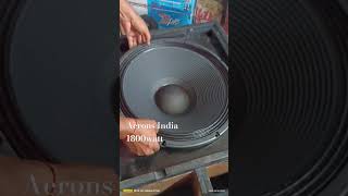 Aerons India 1800 watt bass speaker trending [upl. by Afira542]