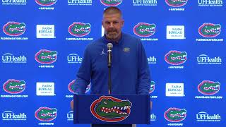 Florida Gators Football Press Conference 9302024 [upl. by Blatman]