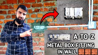 ▶️ 12way havells mcb box fixing  unboxing havells mcb box  how to hight form mcb box pipe fitting [upl. by Atenik]