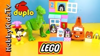 Duplo Disney Jr LEGO Mickey Mouse and Friends HobbyKidsTV [upl. by Brena]