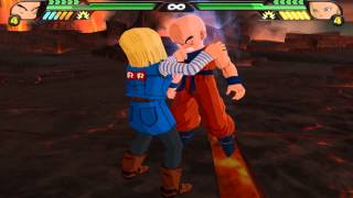 Krillin vs Android 18 [upl. by Yuzik579]