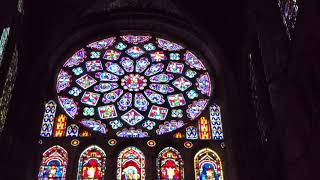 Inside Chartres Cathedral in France  Cathédrale NotreDame de Chartres [upl. by Chilson]