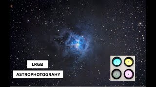 LRGB Astrophotography Photographing the Iris nebula and editing in PixInsight [upl. by Carolyn326]