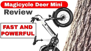 Magicycle Deer Stepthru 20quot eBike Review Deer Mini [upl. by Ahcsap]