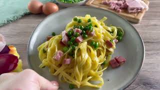 Fettuccine alla papalina [upl. by Trev]