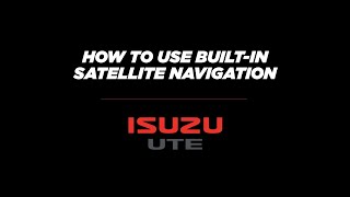 How to use BuiltIn Satellite Navigation [upl. by Dhruv]