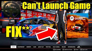 FIX EA Sports WRC 24 Wont Launch On Steam  How To [upl. by Sasha]