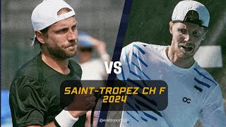 SaintTropez Challenger 2024 F Lucas Pouille 7 vs Gijs Brouwer Highlights [upl. by Samaria]