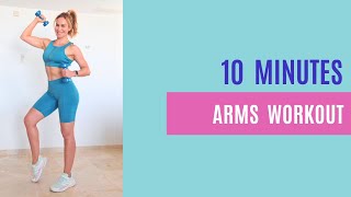 Home Arms Workout  UPPER BODY WORKOUT workoutathome armsworkout [upl. by Poliard]