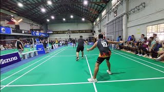 Badminton Tournament  Conrad amp Jeff vs Jerwin amp Rafael  June 12 2024 Wednesday [upl. by Ahseiyt938]