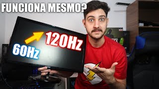 OVERCLOCK EM MONITOR JÁ VIU ISSO VEJA COMO FAZER E SE VALE A PENA [upl. by Corell329]