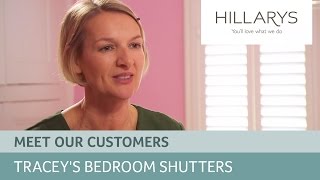 Hillarys Reviews  Traceys bedroom shutters [upl. by Dammahum]