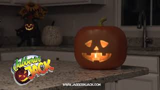 Jabberin Jack Talking Animated Pumpkin with Built In Projector amp Speaker [upl. by Pogah971]