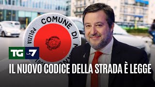 Il nuovo codice della strada è legge [upl. by Acirea]