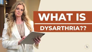 What is Dysarthria and How to Manage It Ways to Assess Dysarthria [upl. by Gahl997]