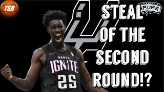 Sidy Cissoko STEAL of the Second Round San Antonio Spurs Draft [upl. by Joete]