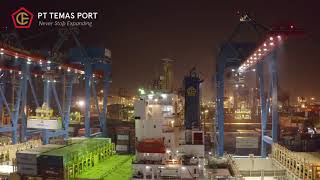 Stevedoring Operation at Night [upl. by Yrek]